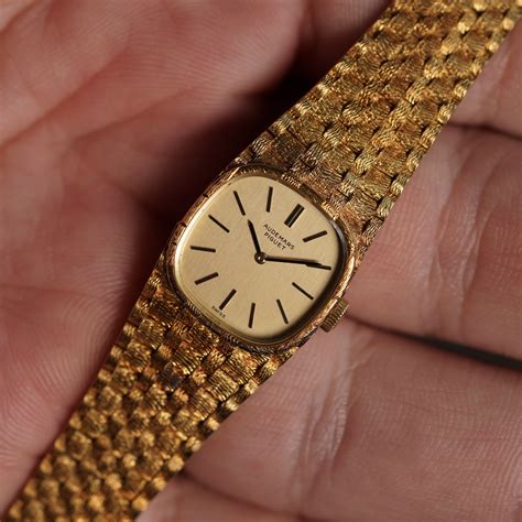 audemars piguet solid gold watch|Audemars Piguet vintage gold watch.